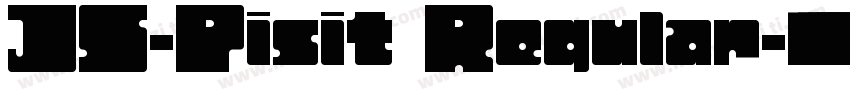 JS-Pisit Regular字体转换